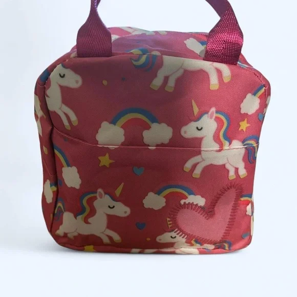 Pink Unicorn lunch pack and Accessories Set with XL princess Cat Tshirt - Picture 4 of 7